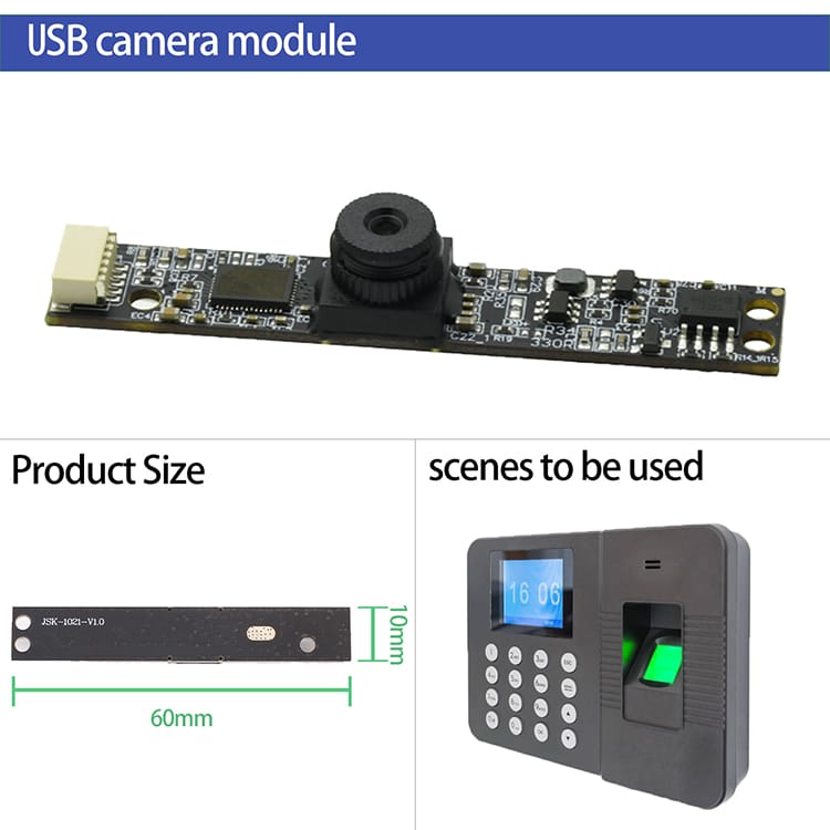 JSK-1021-V1.0 2mp Hardware wide dynamic 10mm series 60fps,low power dissipation 3 low power dissipation